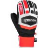 Lyžiarske rukavice Reusch Worldcup Warrior GS Jr. Mitten bk-wh-fluo red