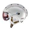 Lyžiarska prilba Casco SP-3 Limited Crystal white rose