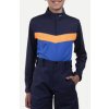 Detské funkčné oblečenie KJUS Boys Gian Midlayer Half-Zip Bright Blue/Atlanta Blue