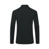 Termo tričko pánske - lyžiarske funkčné oblečenie, termoprádlo KJUS Men Feel Midlayer Half-Zip Black-Dark Dusk