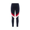 Dámske termo legíny merino spodky We Norwegians Voss ColBlock Leggins Women - Flag