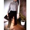 Semišová bunda ‘zip up suede jacket’