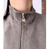 Semišová bunda ‘zip up suede jacket’