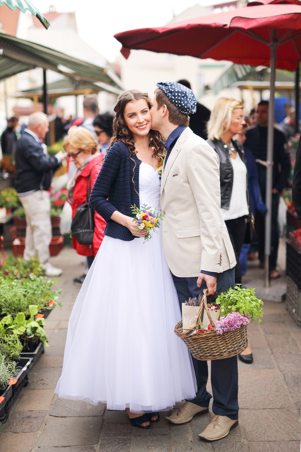 Fotoeditoriál časopisu Svadba: Dominika a Vlado v meste