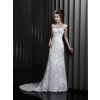 Svadobné šaty Enzoani Beautiful BT13_1 - NOVÉ, veľ. 42 biele, výpredaj
