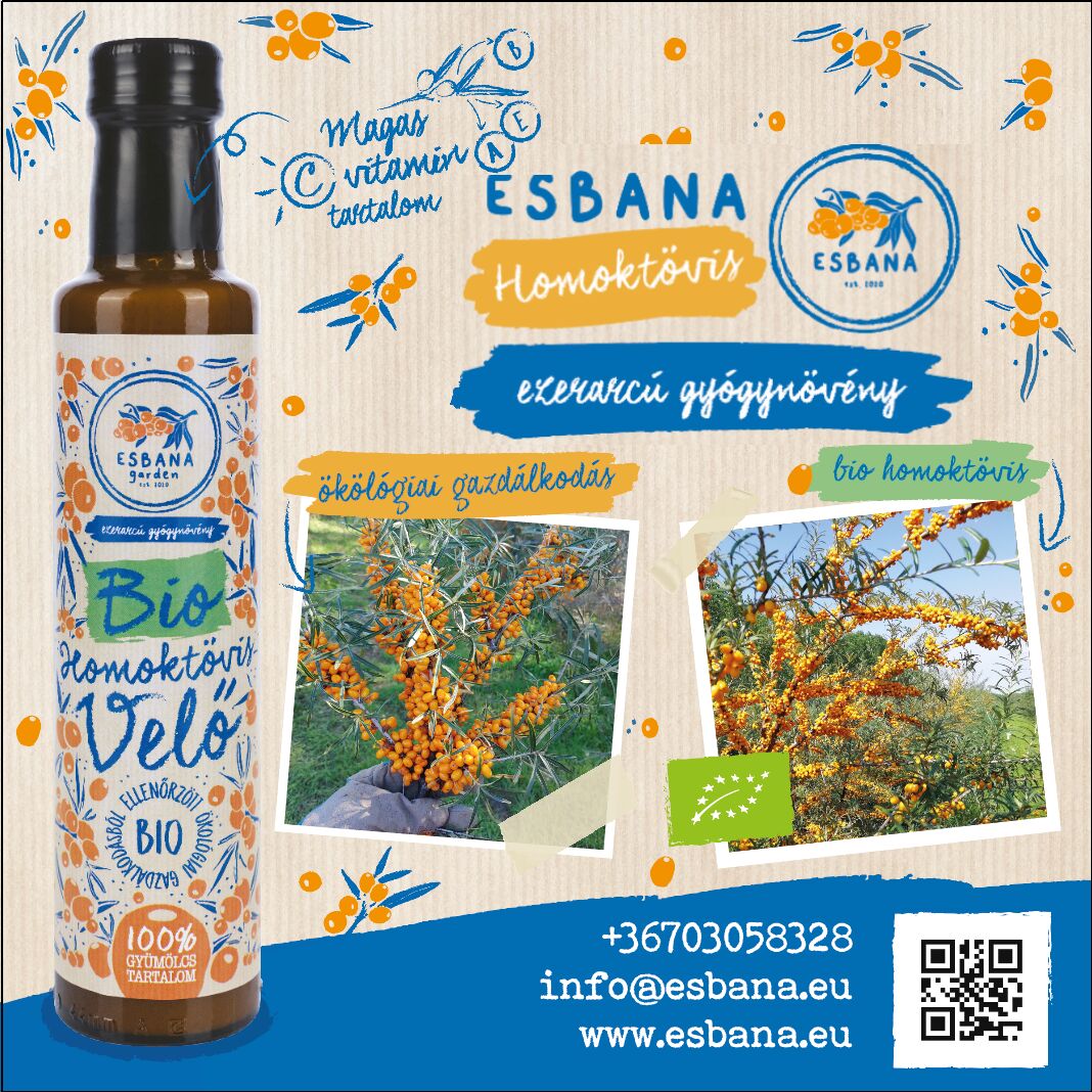 EGÉSZSÉGES FINOMSÁGOK AZ ESBANA MÁRKÁTÓL