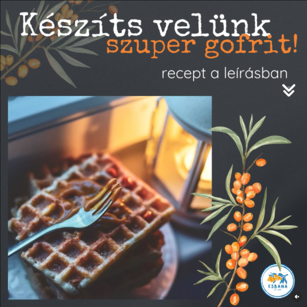 Készíts velünk szuper gofrit!