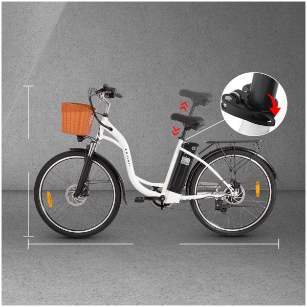 Imagine produs - Bicicletă electrică DYU C6