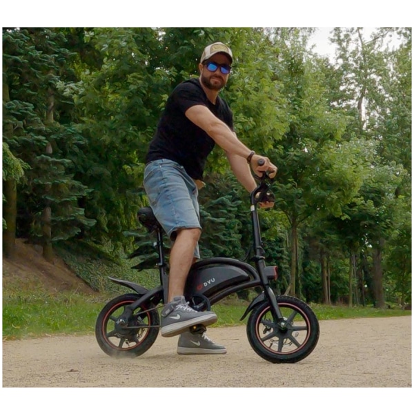 Imagine produs - Mini bicicletă electrică DYU D3F