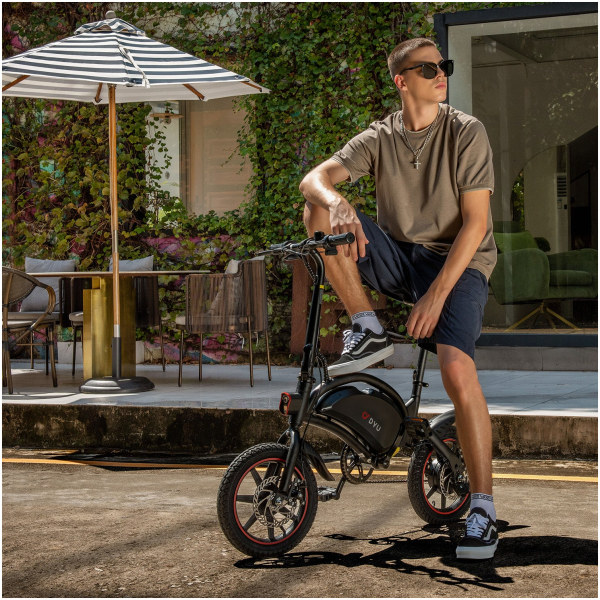 Imagine produs - Mini bicicletă electrică DYU D3F