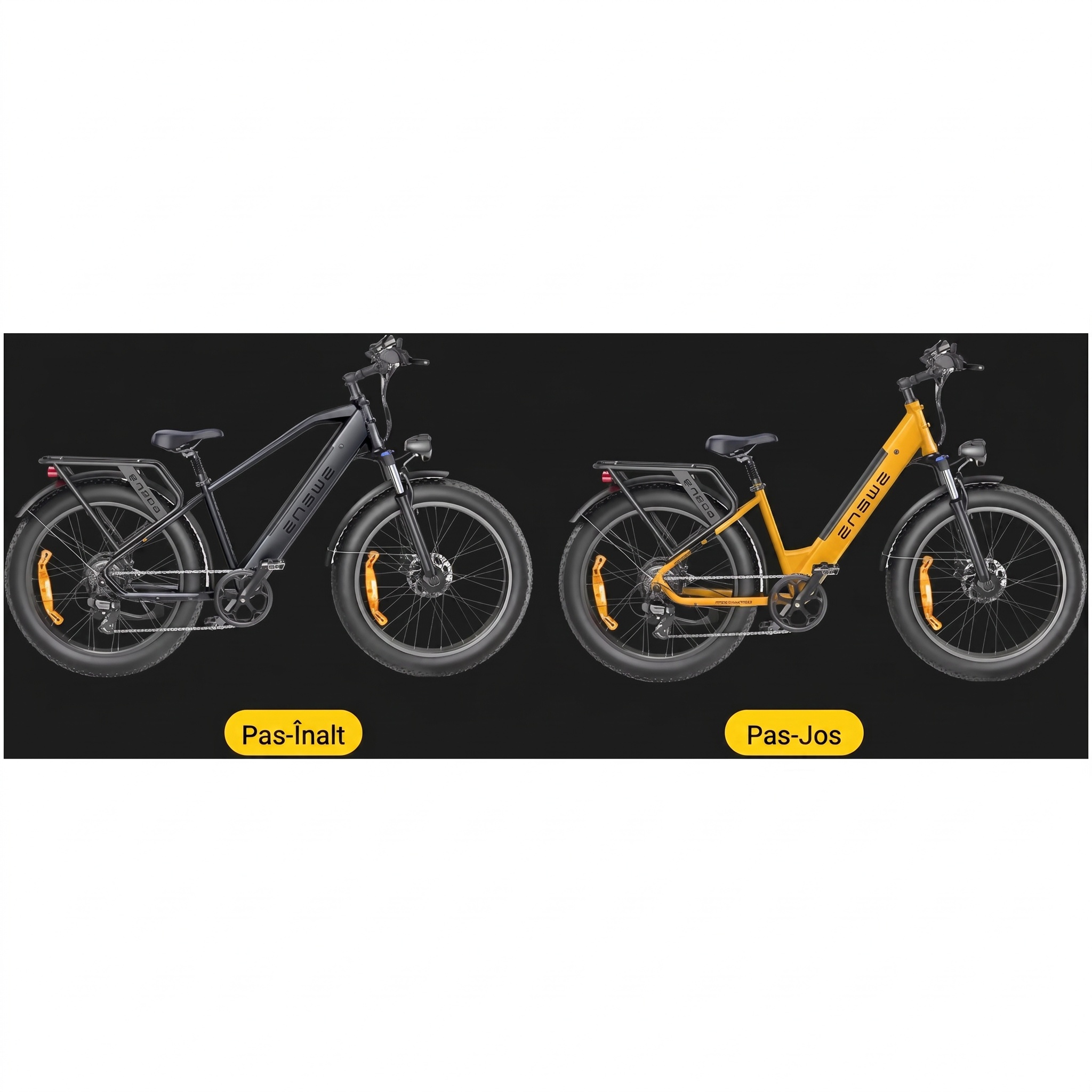 Imagine produs - Bicicletă electrică Engwe E26 cu cadru coborât