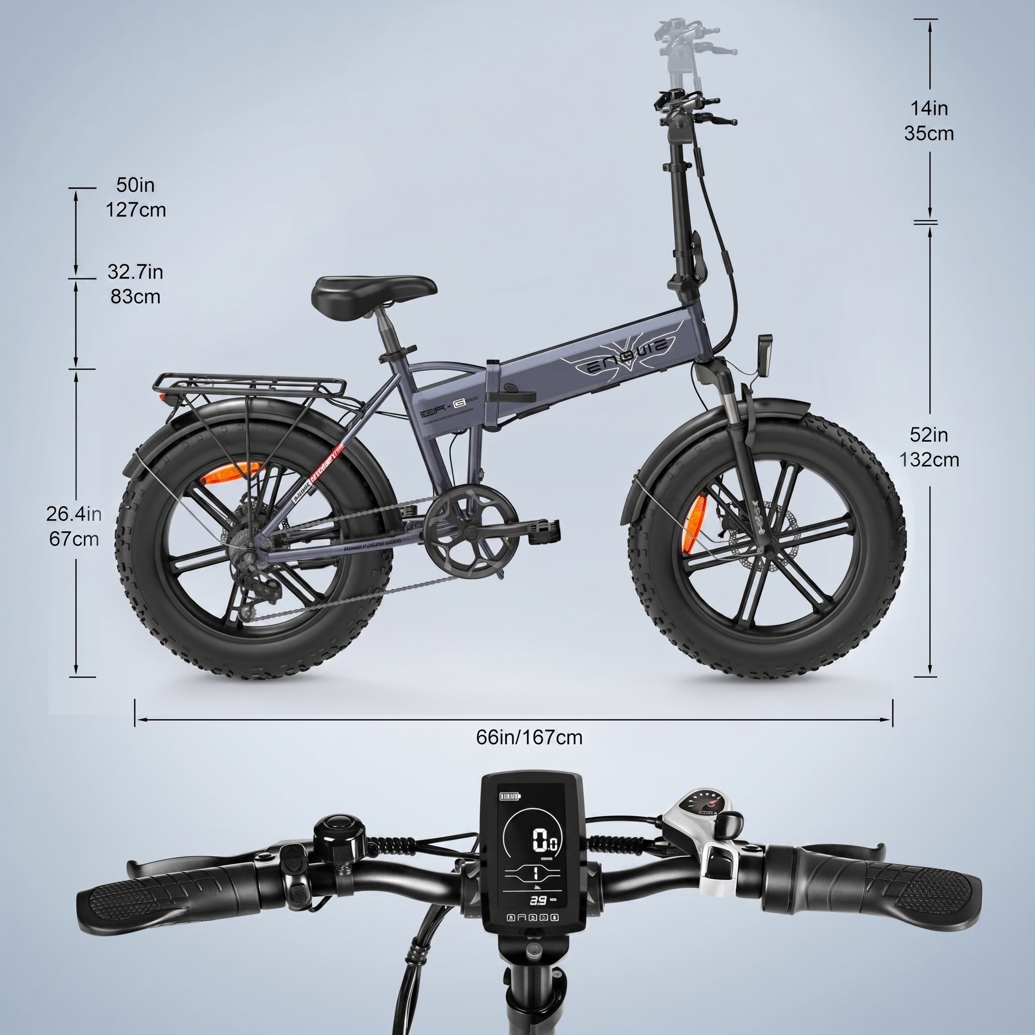 Imagine produs - Bicicletă electrică ENGWE EP-2 PRO BOOST