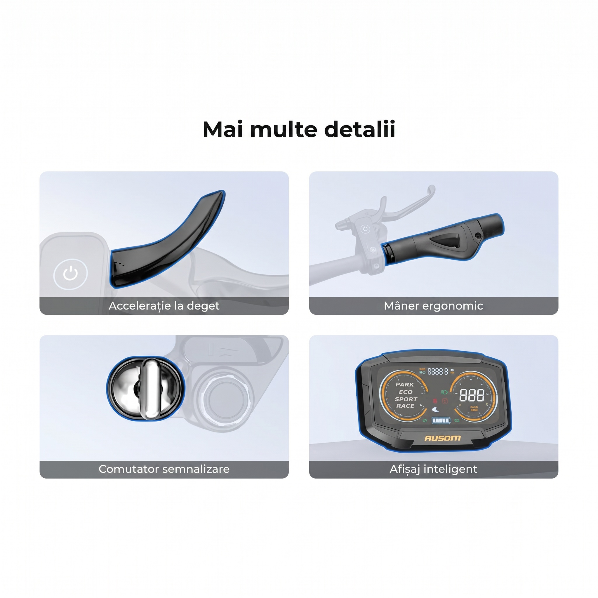 Imagine produs - Trotinetă electrică Ausom Gosoul 2 Pro