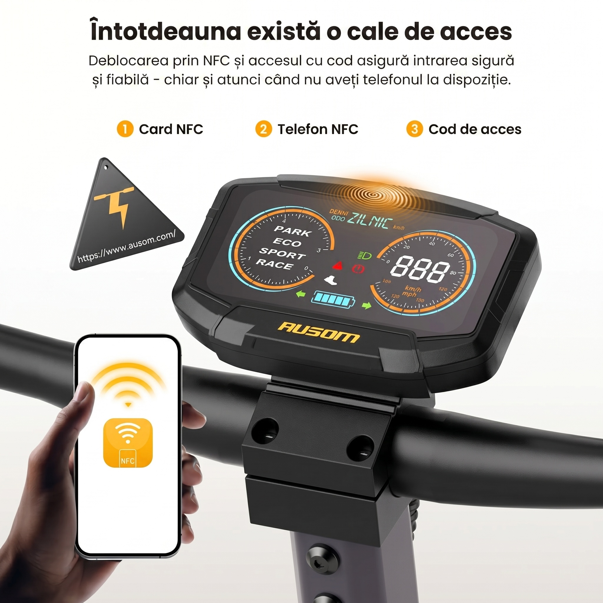 Imagine produs - Trotinetă electrică Ausom K20