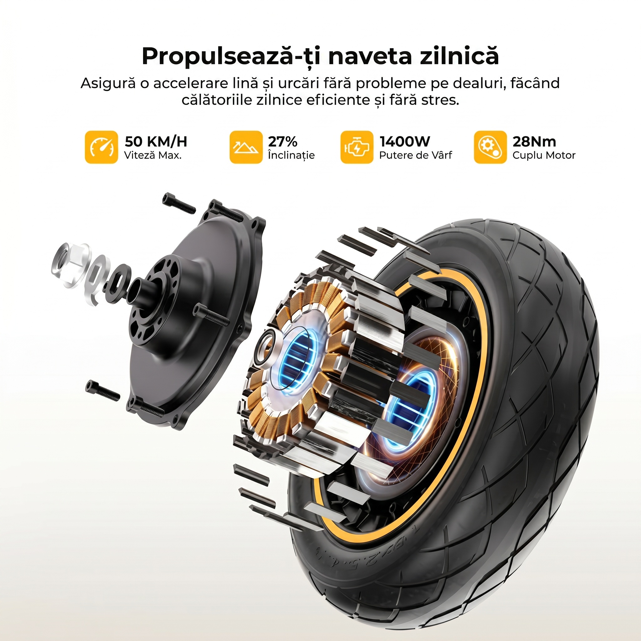 Imagine produs - Trotinetă electrică Ausom K20 Pro