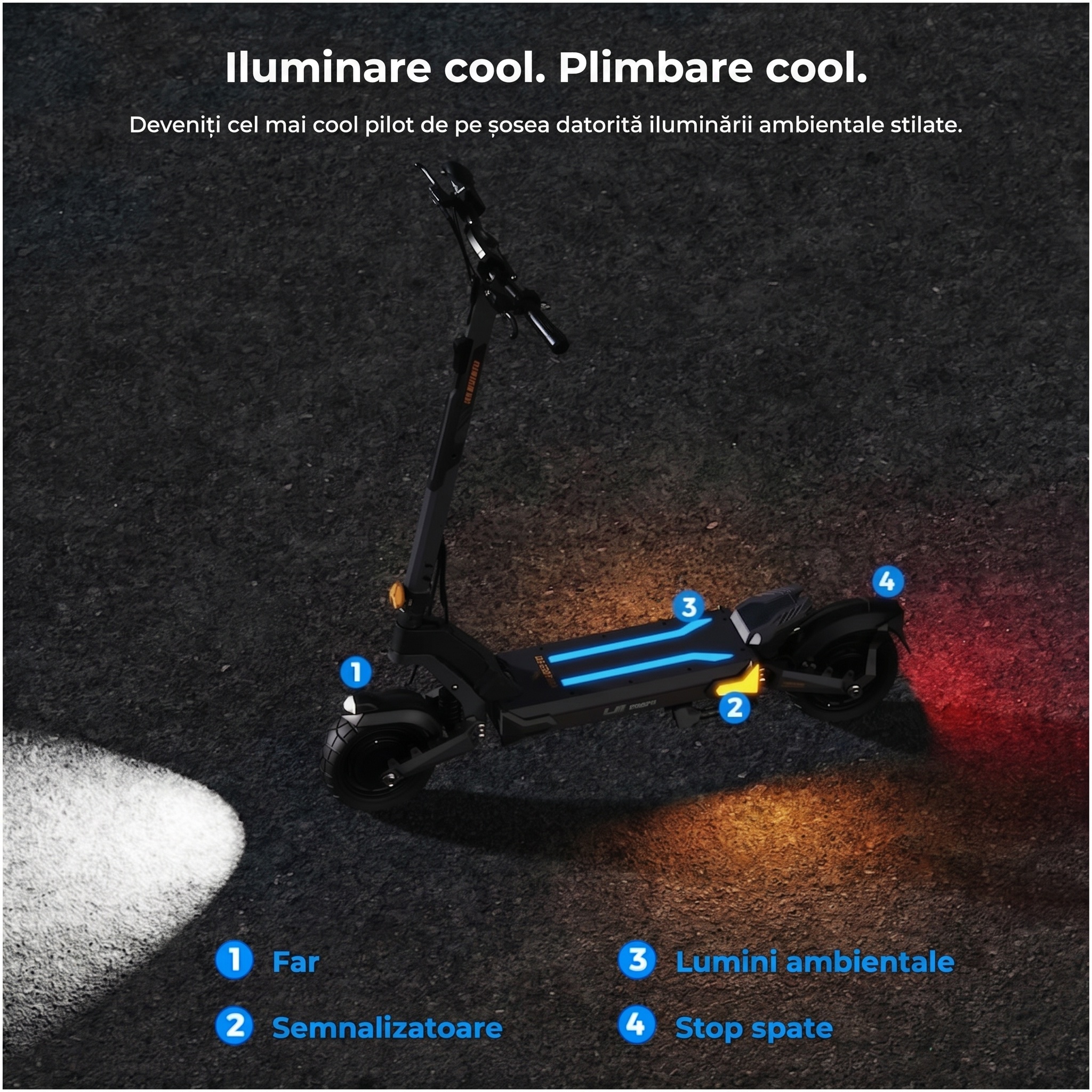 Imagine produs - Trotinetă electrică Ausom L2 Max