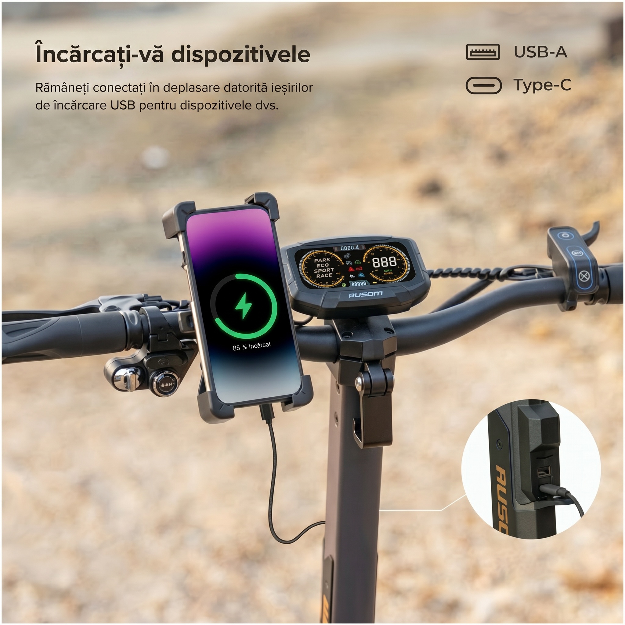 Imagine produs - Trotinetă electrică Ausom L2 Max