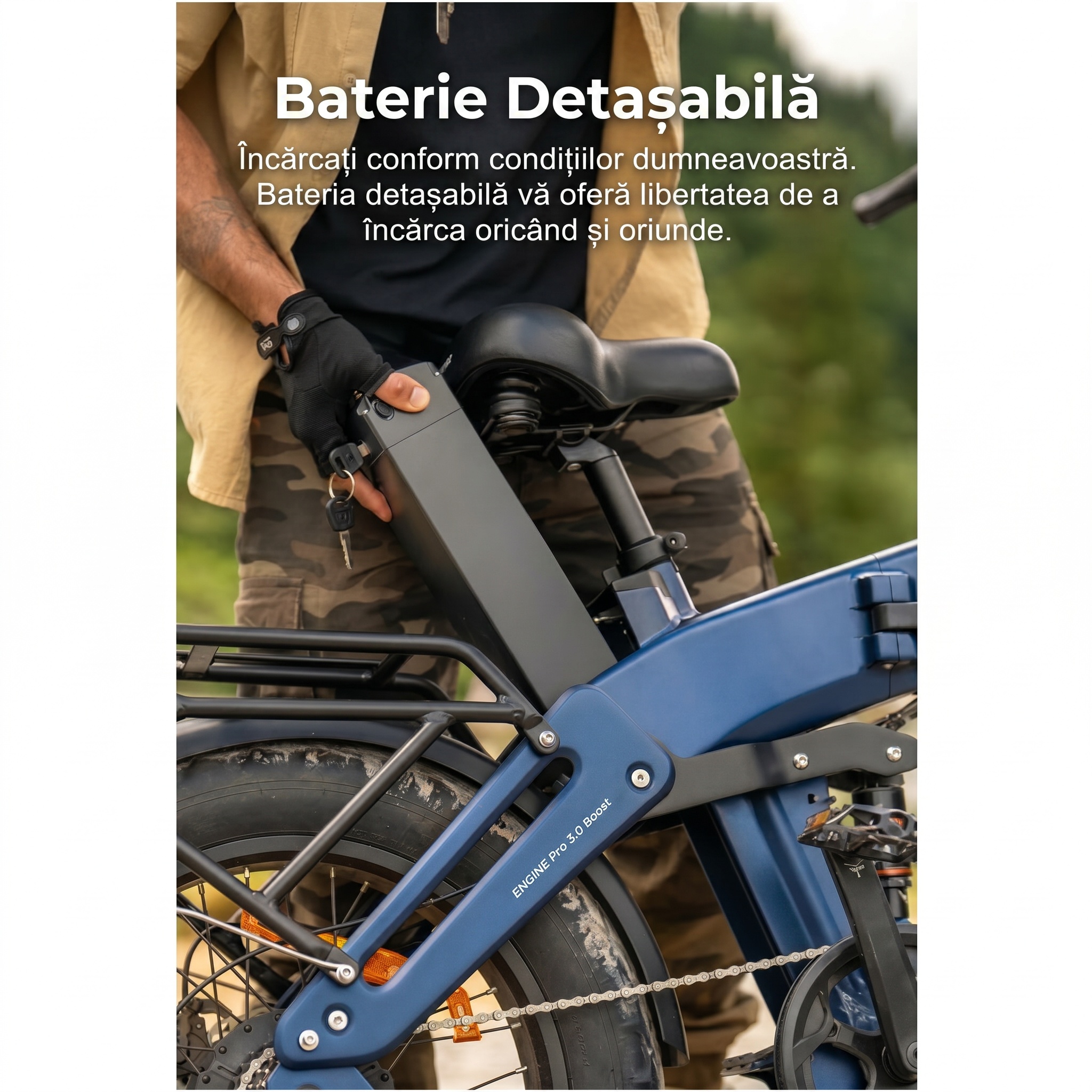 Imagine produs - Bicicletă electrică Engwe Engine Pro 3.0 Boost