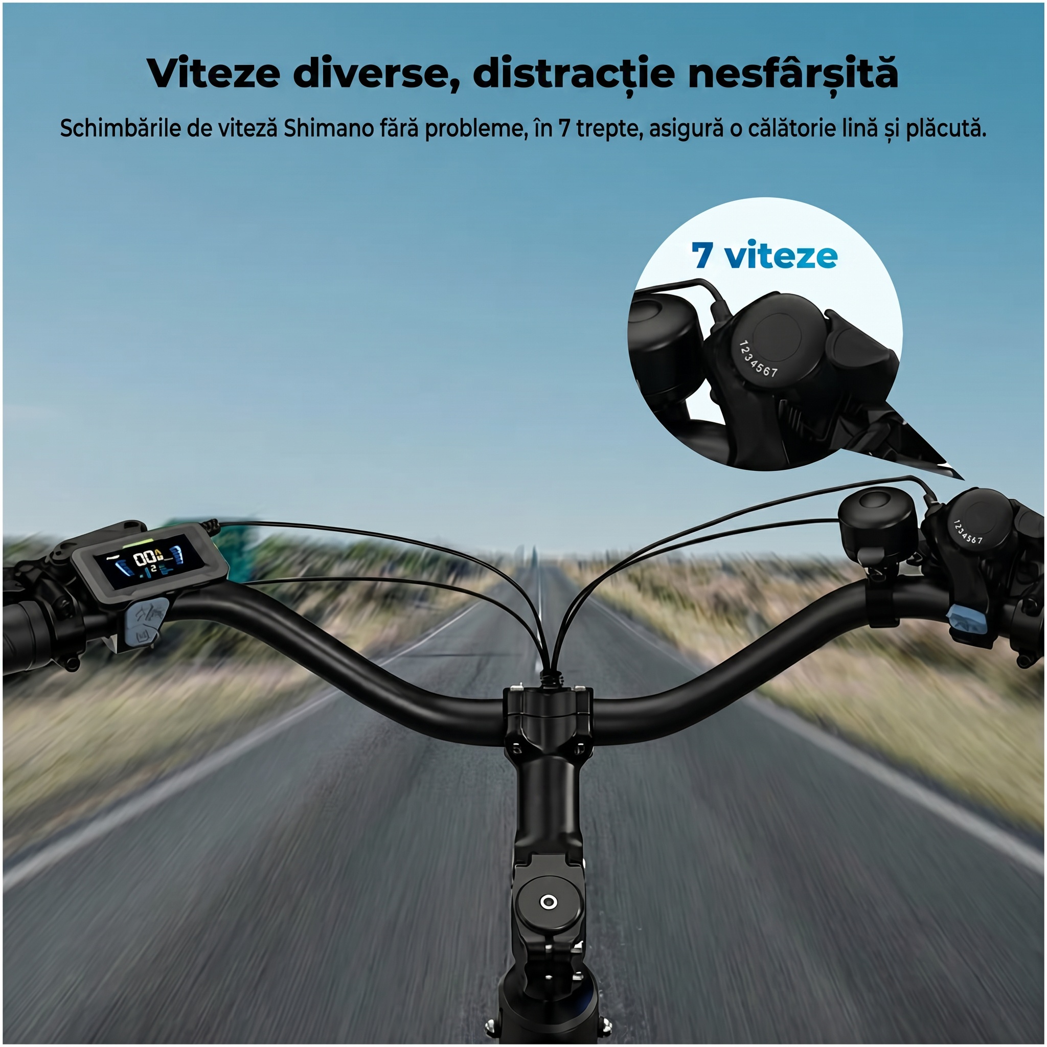Imagine produs - Bicicletă electrică Foride Urbano 2