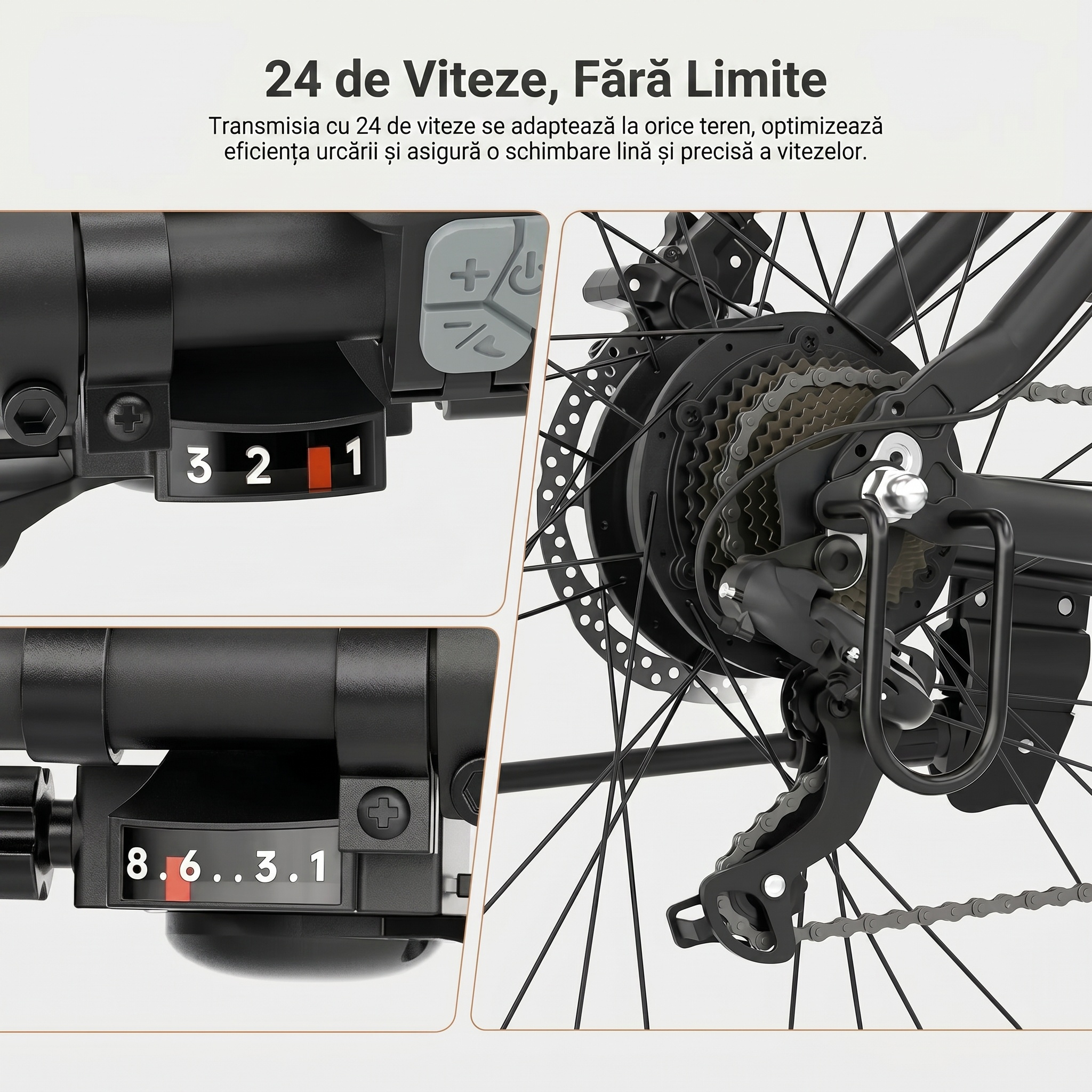 Imagine produs - Bicicletă electrică Foride Xtremer 2