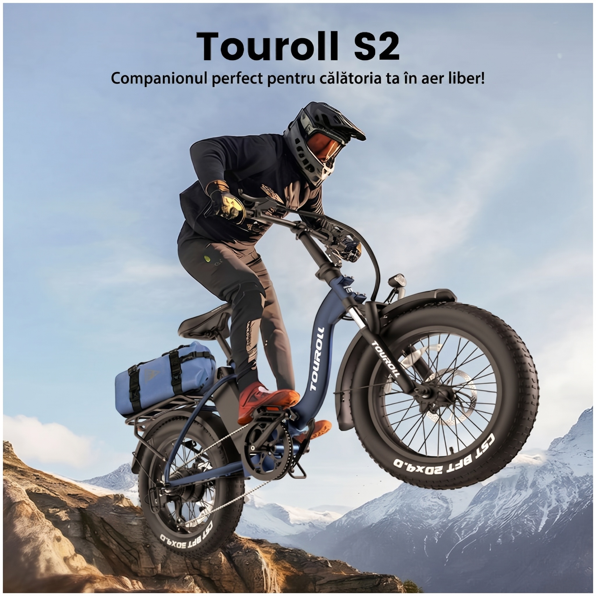Imagine produs - Bicicletă electrică Touroll S2