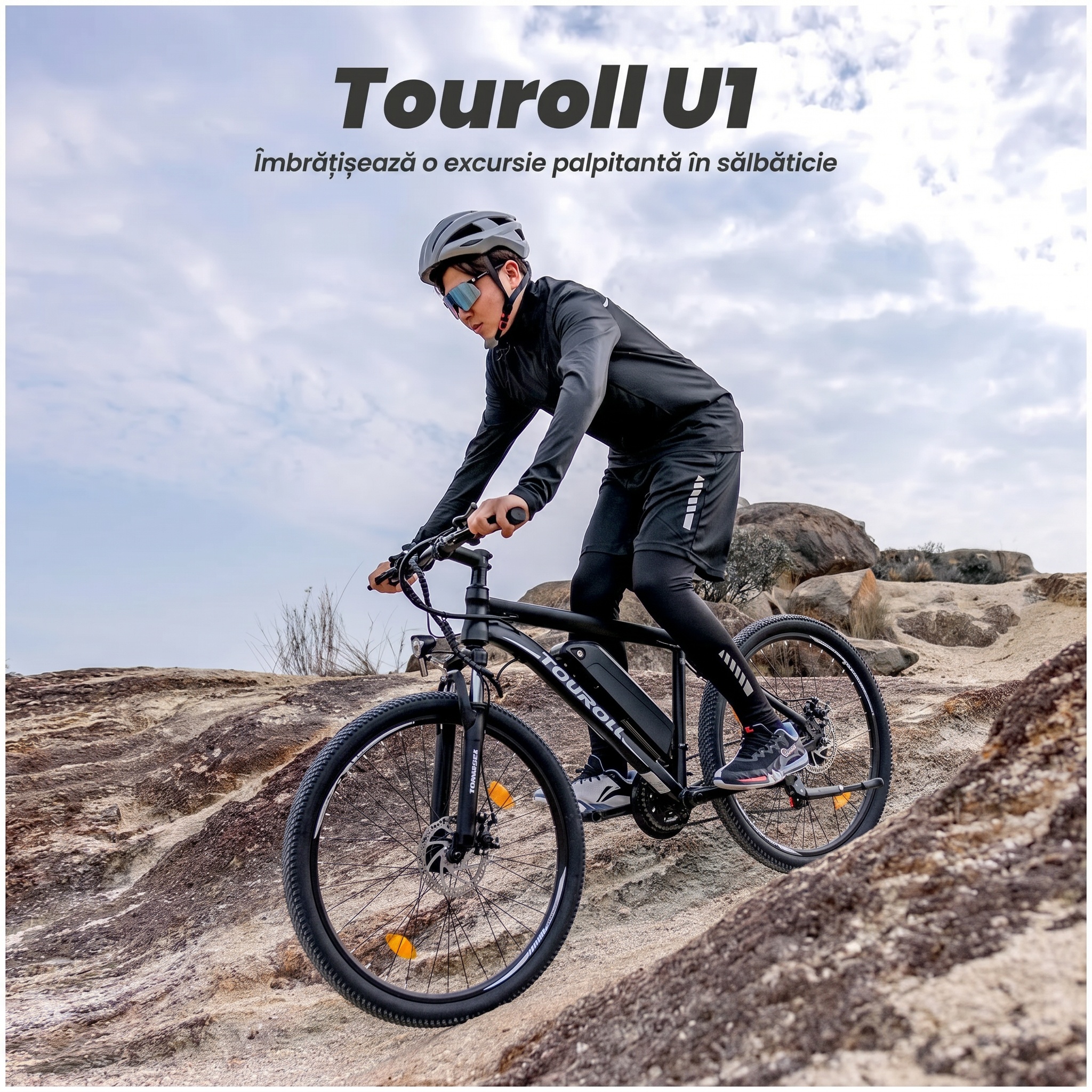 Imagine produs - Bicicletă electrică Touroll U1 29 MTB