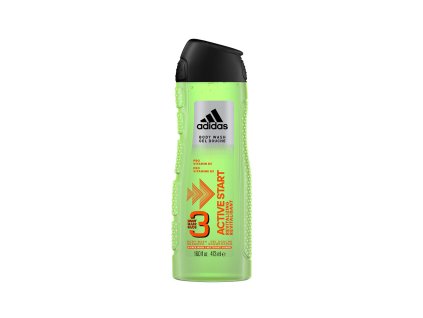 Adidas 3 in 1 Active Start - sprchovací gél 400ml