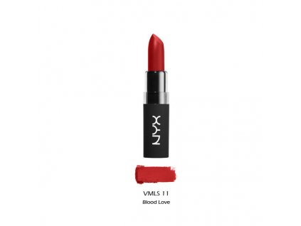 NYX - Velvet Matte Blood Love (VMLS11) matná rtěnka 4g