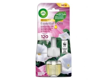 AIR WICK ESSENTIAL OILS - JEMNÝ SATÉN A MES. ĽALIA TEK. NÁPLŇ DO EL. PR. 19ML