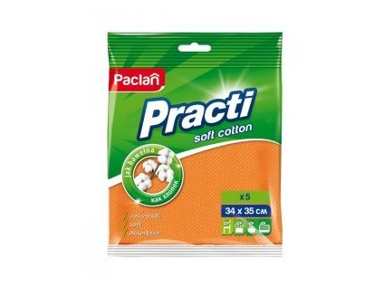 PACLAN PRACTI - SOFT COTTON BAVLNENÉ UTIERKY 34x35CM (5KS)