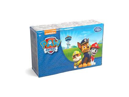 NICKELODEON PAW PATROL KIDS - 4-VRSTVOVÉ HYGIENICKÉ VRECKOVKY S MOTÍVOM (6x10KS)