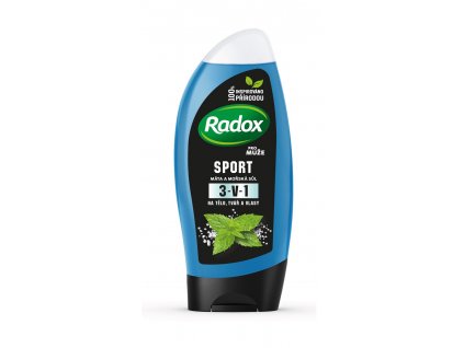 Radox Men Sport - sprchový gel 3v1 250ml