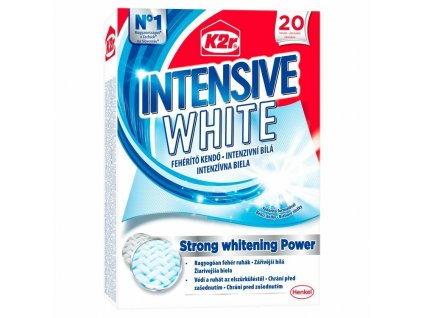 K2R Intensive White - prací ubrousky (20ks)