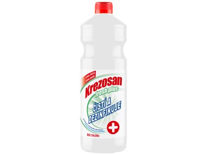 KREZOSAN FRESH BEZ CHLÓRU - TEK. ANTIBAK. DEZINF. NA PODL. IHLIČIA SVIEŽOSŤ 950ML