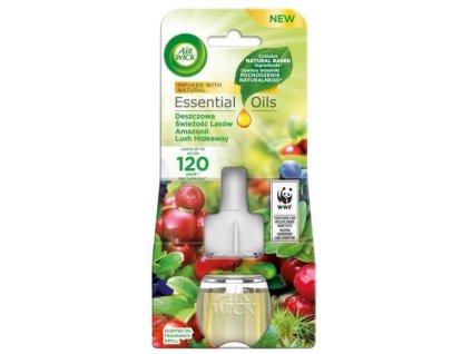 Air Wick Essential Oils - svěží úkryt tek. plnění do el. pr. 19ml