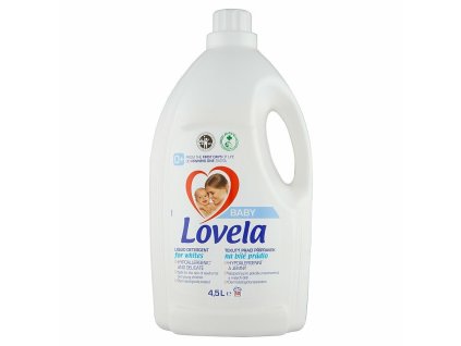 LOVELA - TEKUTÝ PRACÍ GÉL NA BIELE TKANINY 50 DÁVOK (4,5L)