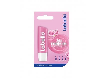 LABELLO SOFT ROSE - BALZAM NA PERY 4.8G