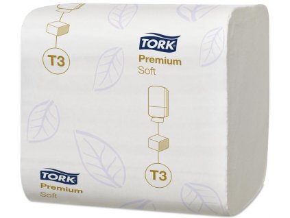 TORK - TOALETNÝ PAPIER SKLADANÝ 2-VRSTVOVÝ BIELY 252KS - 114273