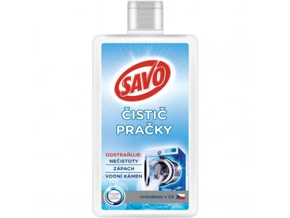 SAVO - DEZINFEKČNÝ ČISTIČ PRÁČKY 250ML