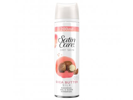 Gillette Venus Satin Care Shea Butter - dámský holicí gel pro suchou pokožku 200ml
