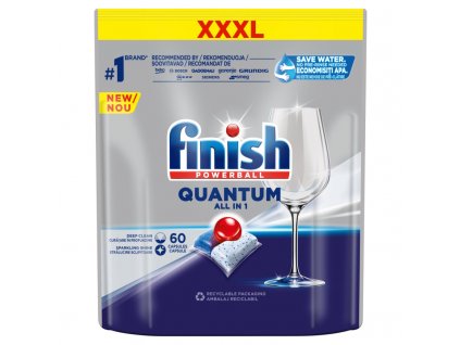 Finish Quantum Ultimate Powerball - mosogatógép tabletta citrom 60db