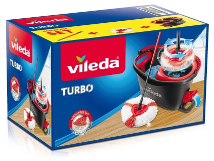 VILEDA UltraMax +  Vedro a plochý mop + AJAX