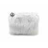 W7 FURRY COSMETIC BAG MEDIUM GREY - KOZMETICKÁ TAŠKA