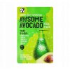 W7 Super Skin Superfood Awesome Avocado - maska na obličej
