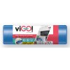 Vigo - szemetes zsák összehúzható fülekkeI kék 60l (10db)