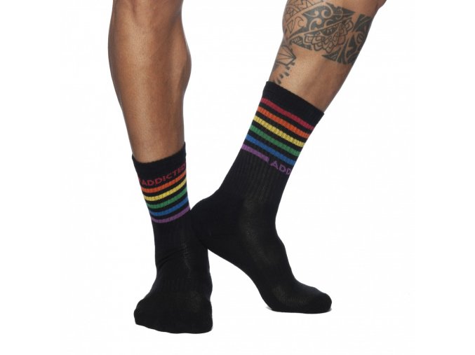 ad838 addicted rainbow socks (3)