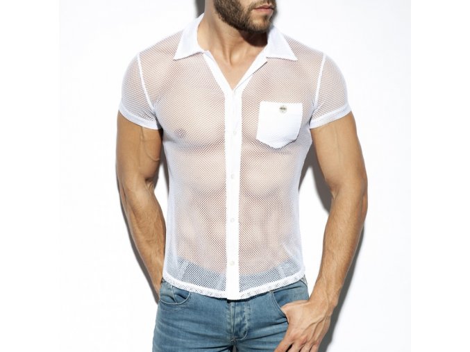 sht024 mesh short sleeves shirt