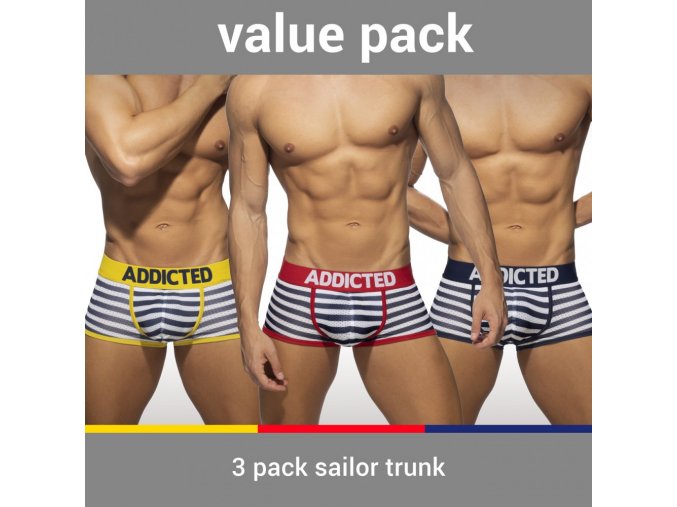 ad965p 3 pack sailor trunk