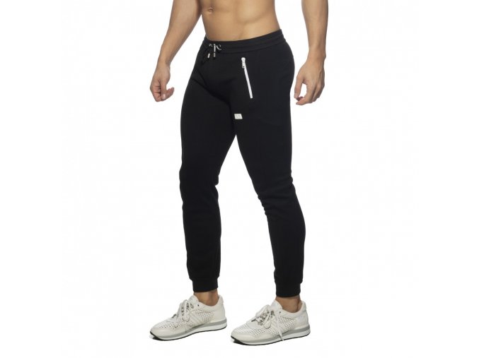 double zip jogging pants