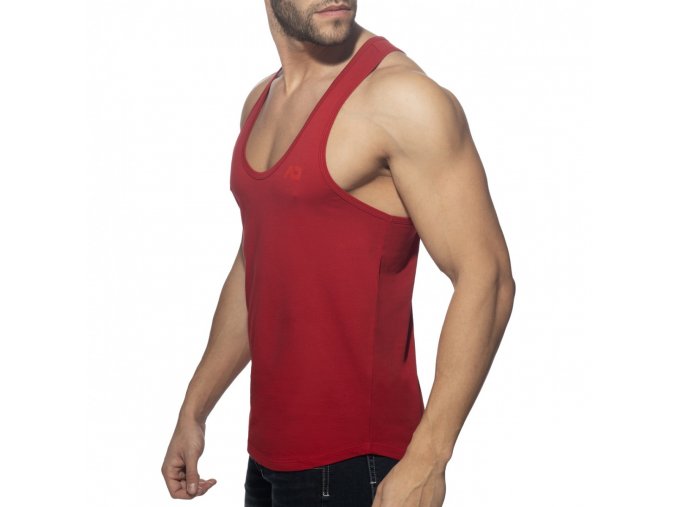 u neck cotton tank top